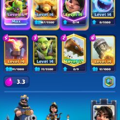 اکانت کلش رویال لول 1300 کد 33488 10 Screenshot 20260704 183401 Clash Royale