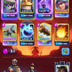 اکانت کلش رویال لول 1559 کد 33561 9 Screenshot 20260706 145617 Clash Royale1