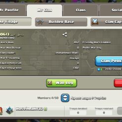 خرید کلن کلش لول 23 وارلیگ کریستال کد 400935 5 Screenshot 20260717 125626