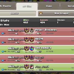 خرید کلن کلش لول 23 وارلیگ کریستال کد 400935 6 Screenshot 20260717 125628