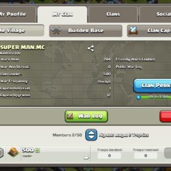خرید کلن کلش لول 11 وارلیگ گلد ( طلایی) کد 400959 5 Screenshot 20260717 140752