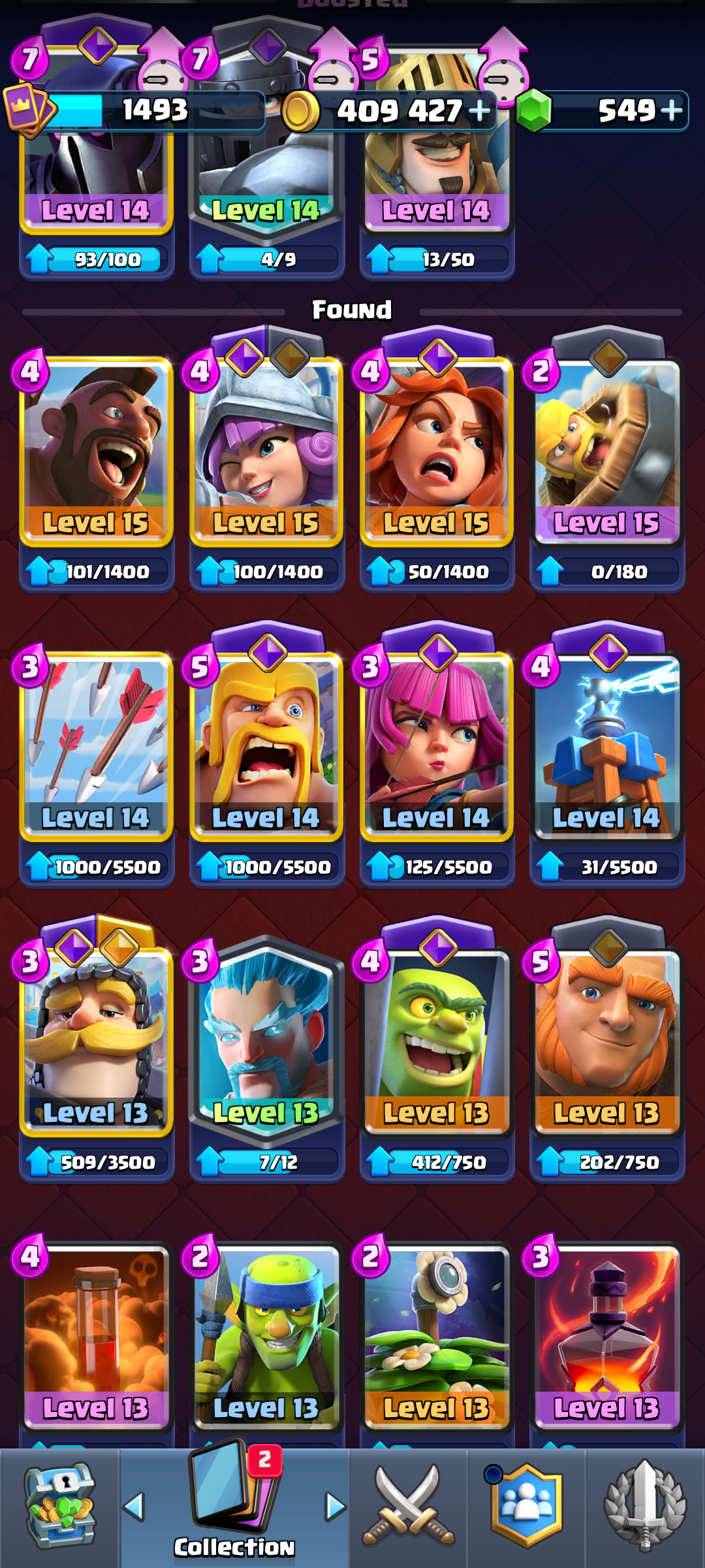 اکانت کلش رویال لول 14 کد 33862 4 اکانت کلش رویال لول 14 کد 33862 - Image 4