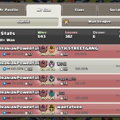 خرید کلن کلش لول 23 وارلیگ کریستال کد 401028 6 Screenshot 20260719 184814
