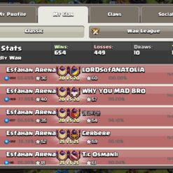 خرید کلن کلش لول 28 وارلیگ کریستال کد 401029 6 Screenshot 20260719 185016