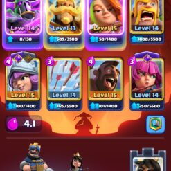 اکانت کلش رویال لول 14 کد 34075 9 Screenshot 20260720 001333 Clash Royale1