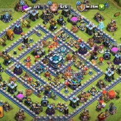اکانت کلش اف کلنز تاون هال 13 لول 131 کد 118932 11 Screenshot 20260720 175825 Clash of Clans