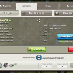 خرید کلن کلش لول 18 وارلیگ کریستال کد 401213 5 خرید کلن کلش لول 18 وارلیگ کریستال کد 401213 - Image 2