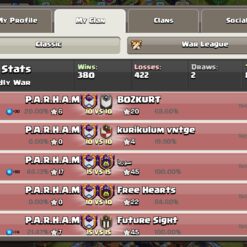 خرید کلن کلش لول 25 وارلیگ کریستال کد 401244 6 Screenshot 20260730 011436