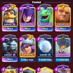اکانت کلش رویال لول 1487 کد 34170 10 Screenshot 20260730 205904 Clash Royale