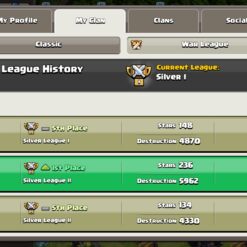 خرید کلن کلش لول 9 وارلیگ سیلور ( نقره ای ) کد 401312 7 Screenshot 20260731 094958