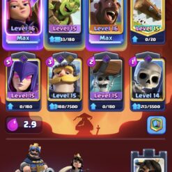 اکانت کلش رویال لول 1366 کد 34204 9 Screenshot 20260731 230814 Clash Royale
