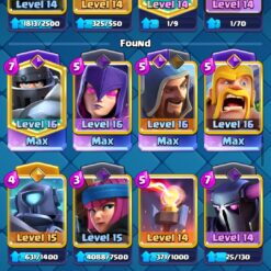 اکانت کلش رویال لول 1470 کد 33428 9 Screenshot ۲۰۲۶۰۷۰۱ ۱۸۴۴۱۱ Clash Royale