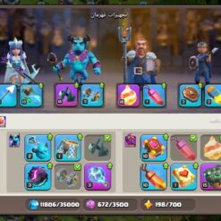 اکانت کلش اف کلنز تاون هال 15 لول 159 کد 117518 21 Screenshot ۲۰۲۶۰۷۰۱ ۱۸۴۶۱۵ Clash of Clans1