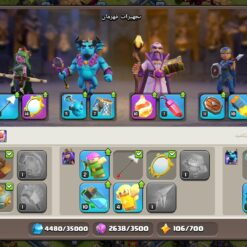 اکانت کلش اف کلنز تاون هال 13 لول 106 کد 117563 16 Screenshot ۲۰۲۶۰۷۰۲ ۱۳۳۲۲۲ Clash of Clans