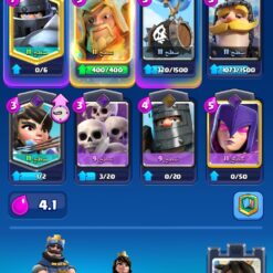 اکانت کلش رویال لول 716 کد 33461 9 Screenshot ۲۰۲۶۰۷۰۳ ۱۵۳۶۴۱ Clash Royale