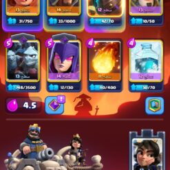 اکانت کلش رویال لول 1298 کد 33562 9 Screenshot ۲۰۲۶۰۷۰۷ ۱۶۲۲۱۱ Clash Royale