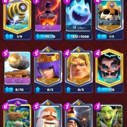 اکانت کلش رویال لول 1250 کد 33563 10 Screenshot ۲۰۲۶۰۷۰۷ ۱۷۴۶۳۷ Clash Royale