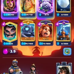 اکانت کلش رویال لول 1400 کد 33612 9 Screenshot ۲۰۲۶۰۷۰۹ ۱۸۵۹۱۳ Clash Royale