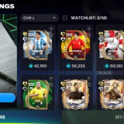 اکانت بازی FC MOBYLE لول 19 کد 814729 10 Screenshot ۲۰۲۶۰۷۱۵ ۰۷۳۵۵۷ FC Mobile2