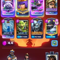 اکانت کلش رویال لول 1560 کد 34052 9 Screenshot ۲۰۲۶۰۷۲۳ ۱۸۳۱۳۸ Clash Royale1