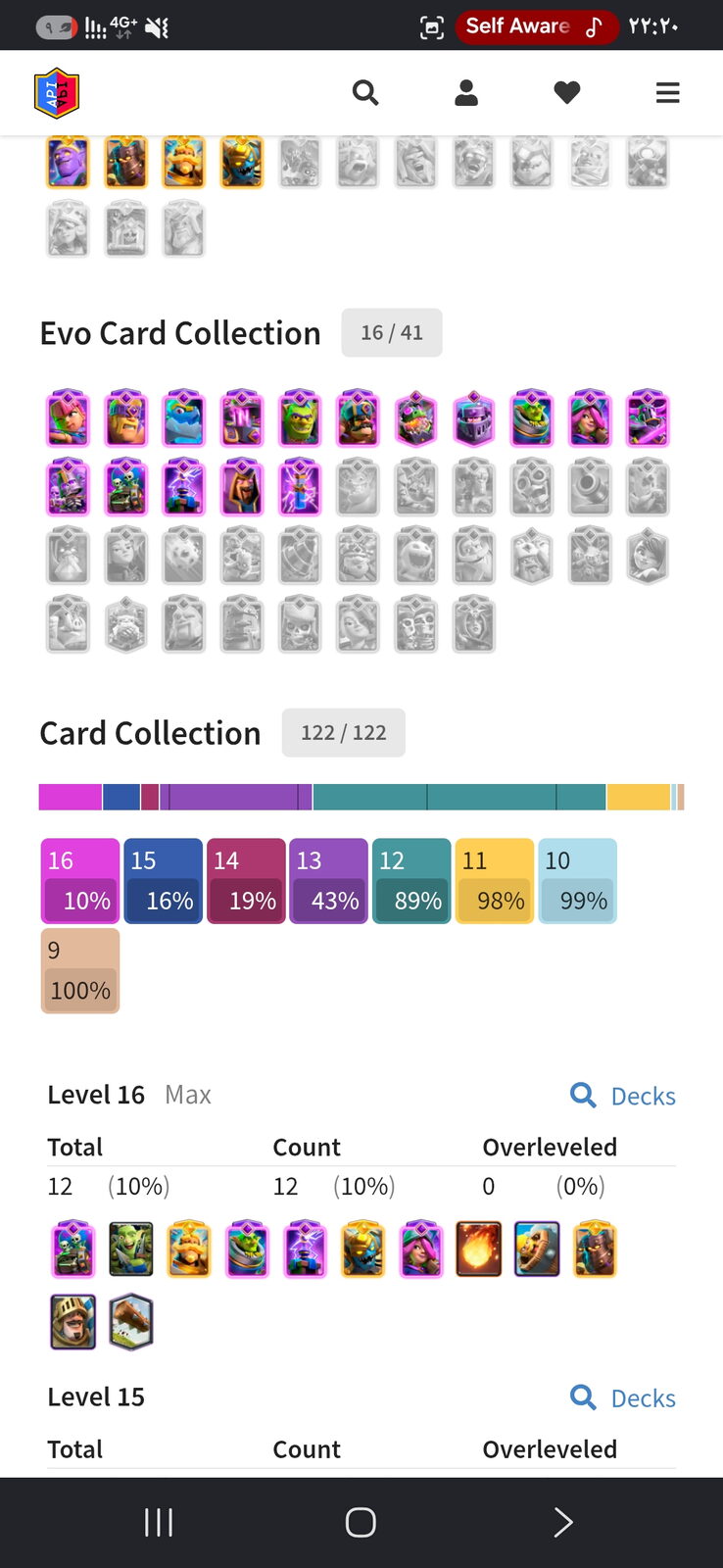 اکانت کلش رویال لول 1700 کد 34053 4 اکانت کلش رویال لول 1700 کد 34053 - Image 4