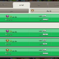 خرید کلن کلش لول 15 وارلیگ کریستال کد 401157 6 خرید کلن کلش لول 15 وارلیگ کریستال کد 401157 - Image 3