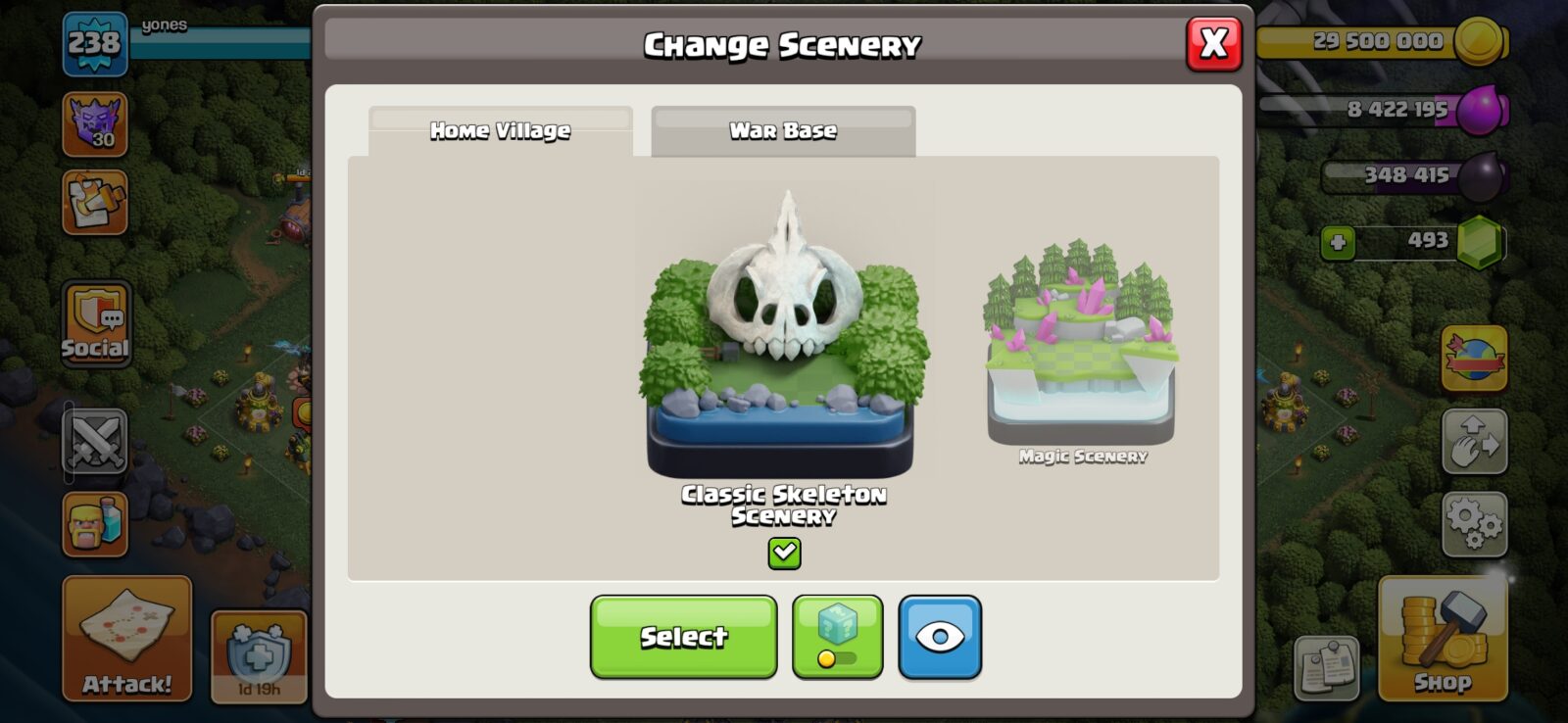 اکانت کلش اف کلنز تاون هال 18 لول 238 کد 119806 10 اکانت کلش اف کلنز تاون هال 18 لول 238 کد 119806 - Image 10