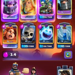 اکانت کلش رویال لول 1710 کد 34171 9 Screenshot ۲۰۲۶۰۷۳۰ ۲۱۱۷۱۱ Clash Royale
