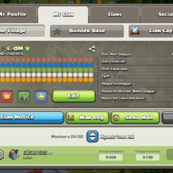 خرید کلن کلش لول 12 وارلیگ کریستال کد 401314 5 Screenshot ۲۰۲۶۰۷۳۱ ۱۲۱۸۱۳ Clash of Clans