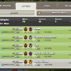 خرید کلن کلش لول 12 وارلیگ کریستال کد 401314 7 Screenshot ۲۰۲۶۰۷۳۱ ۱۲۱۸۴۴ Clash of Clans