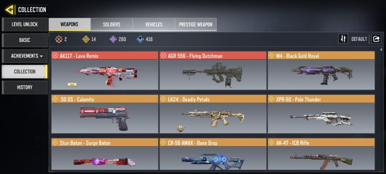 اکانت کالاف دیوتی موبایل لول 400 ریجن اروپا کد 765454 | تحویل آنی 3 اکانت کالاف دیوتی موبایل لول 400 ریجن اروپا کد 765454 | تحویل آنی - Image 3