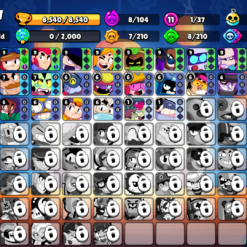 اکانت براول استارز کاپ 8300 کد 41206 12 powers 1 1