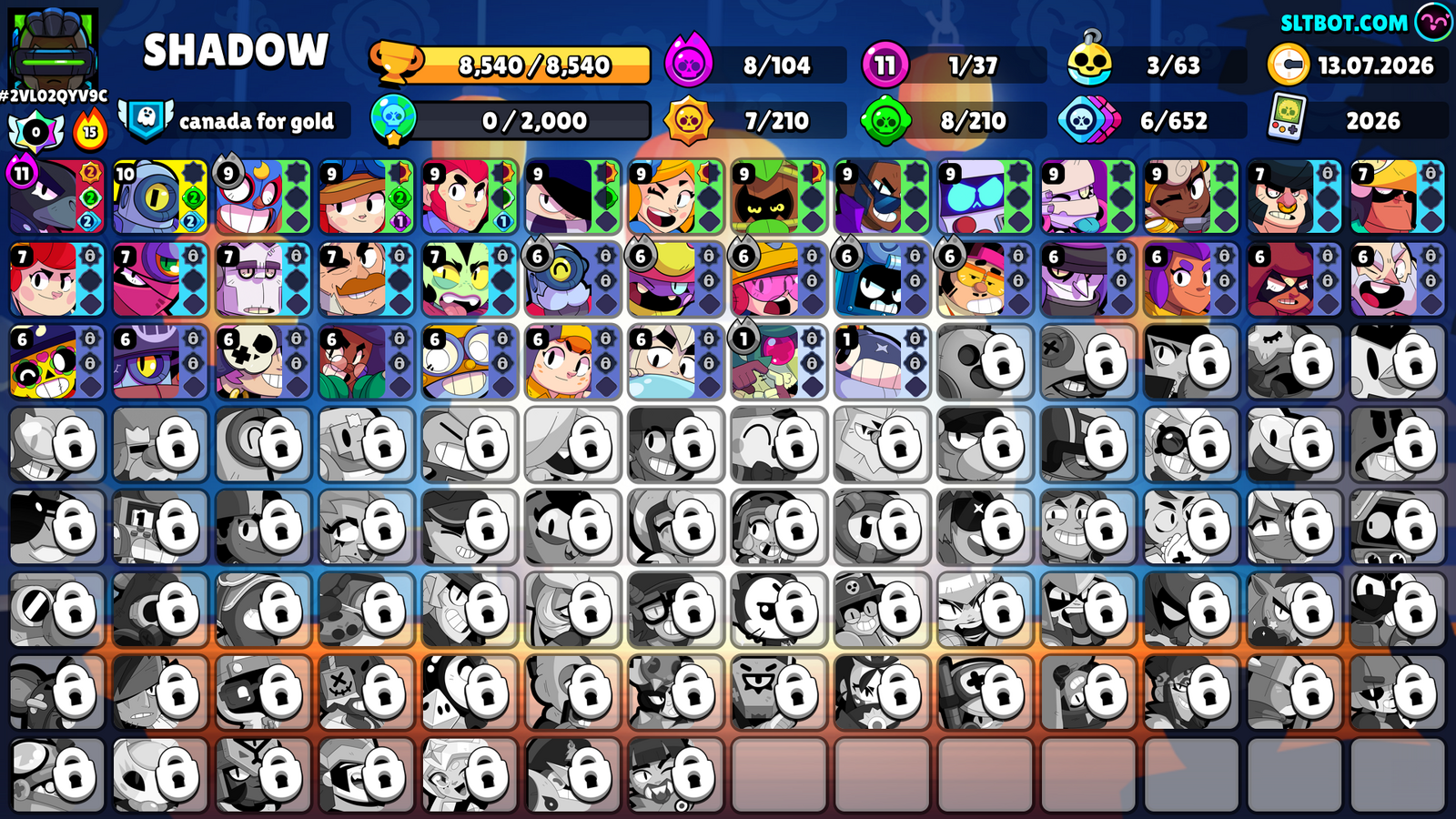 اکانت براول استارز کاپ 8300 کد 41206 7 اکانت براول استارز کاپ 8300 کد 41206 - Image 7