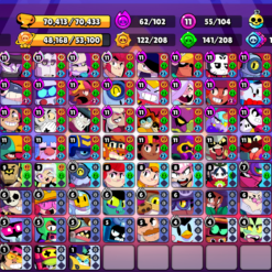 اکانت براول استارز کاپ 71000 کد 41274 8 powers1