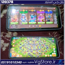 اکانت کلش اف کلنز تاون هال 14 لول 129 کد 120378