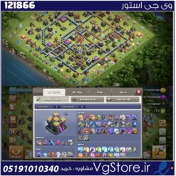 اکانت کلش اف کلنز تاون هال 14 لول 211 کد 121866