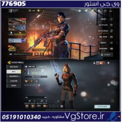 اکانت کالاف دیوتی موبایل لول 305 ریجن هند کد 776905