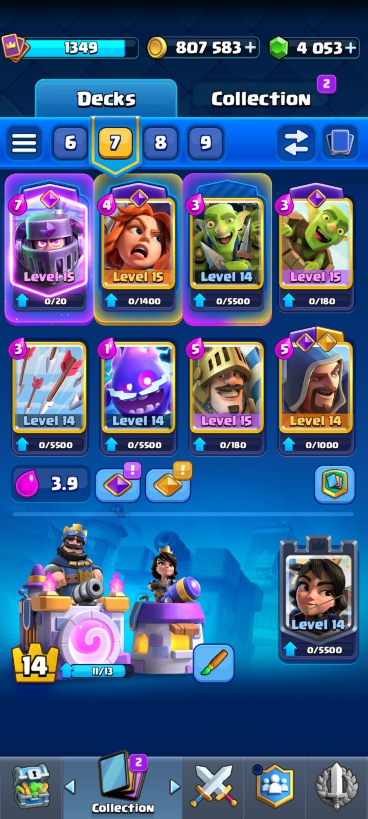 اکانت کلش رویال لول 50 کد 34395 2 اکانت کلش رویال لول 50 کد 34395 - Image 2