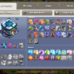 اکانت کلش اف کلنز تاون هال 13 لول 150 کد 120399 - Image 6