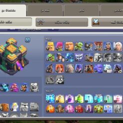 اکانت کلش اف کلنز تاون هال 14 لول 138 کد 120797 - Image 3