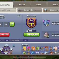 اکانت کلش اف کلنز تاون هال 15 لول 173 کد 119989 11 IMG 0852