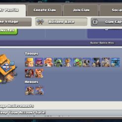 اکانت کلش اف کلنز تاون هال 15 لول 214 کد 122702 - Image 6