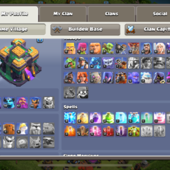 اکانت کلش اف کلنز تاون هال 14 لول 145 کد 120521 - Image 2