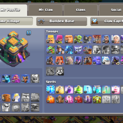 اکانت کلش اف کلنز تاون هال 14 لول 174 کد 122897 - Image 2