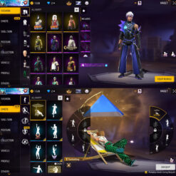 اکانت فری فایر لول 60 ریجن خاور  کد 803366 - Image 4