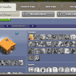 اکانت کلش اف کلنز تاون هال 7 لول 3 کد 122341 - Image 2