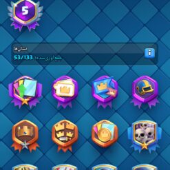 اکانت کلش رویال لول 1360 کد 34440 12 اکانت کلش رویال لول 1360 کد 34440 - Image 6