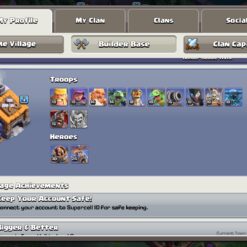 اکانت کلش اف کلنز تاون هال 17 لول 209 کد 120538 14 اکانت کلش اف کلنز تاون هال 17 لول 209 کد 120538 - Image 5