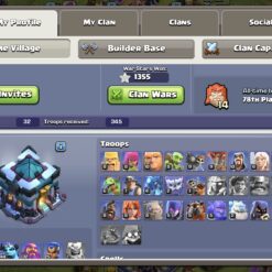 اکانت کلش اف کلنز تاون هال 13 لول 188 کد 121631 10 اکانت کلش اف کلنز تاون هال 13 لول 188 کد 121631 - Image 2