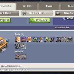 اکانت کلش اف کلنز تاون هال 12 لول 112 کد 121633 12 اکانت کلش اف کلنز تاون هال 12 لول 112 کد 121633 - Image 5